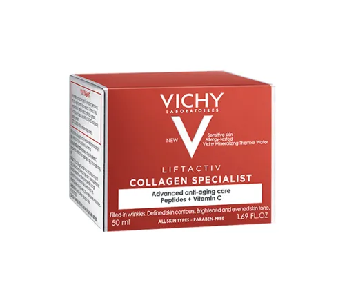Kem Dưỡng Vichy Ngừa Lão Hóa, Săn Chắc Da Ban Ngày  Liftactiv Collagen Specialist 50ml